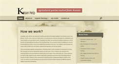 Desktop Screenshot of kisanhelp.com